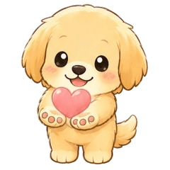 Golden Retriever: Encouragement & Thanks