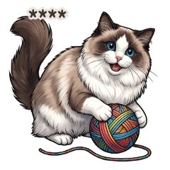 布偶貓日常 純淨萌動 療癒 隨你填