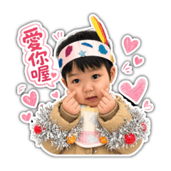 小omo的第一組貼圖