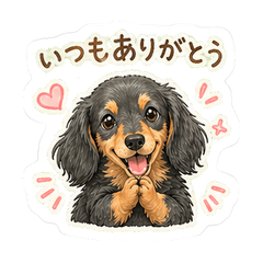 Sweet Dachshund Stickers You'll Love