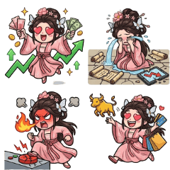 公主美女股市浮誇日常(40組)