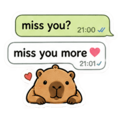 Couple Capybara