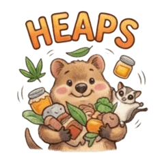 Happy Quokka Aussie Life