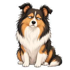 Grumpy Sheltie's Daily Life