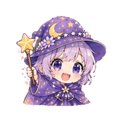 Magical Girl Lapi & Friends Stickers