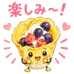 Crepe Friends Vol.2 Positivity