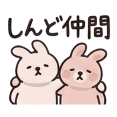 Chill Bunny Relatable Daily Life
