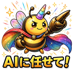 BeeClaw AI prompt stickers