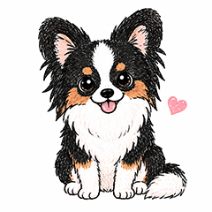 Cute Dog Rin Daily Use Stickers