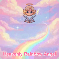 Heavenly Rainbow Angel 2