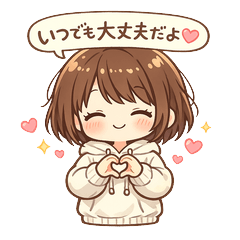 Kana-chan Daily Stickers