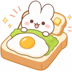 Mochiusa & Mochihiyo: Cute Food Stickers