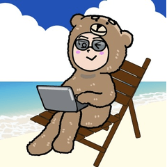 Cute Bear Hoodie Stickers