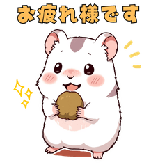 Cute Hamster Stickers0711