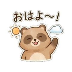 TANUKICHI - Daily Chat Stickers