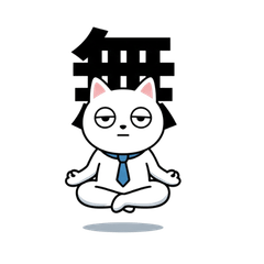 Zen-Mode Salary Cat
