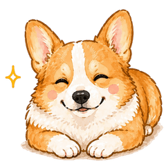 Koma Cute Illustration Stickers