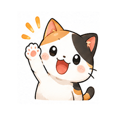Calico Kitty Everyday Stickers
