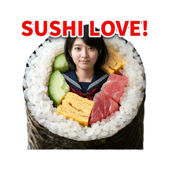 Sushi Roll Girl