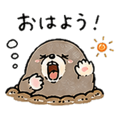 Mole Family Daily Stickers