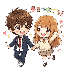 Two cute people 1