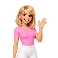 Tukta, short blonde girl