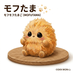 Mofutama (Fluffy Egg) Stickers