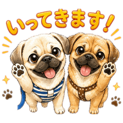 Miran & Mugis Outing Stickers