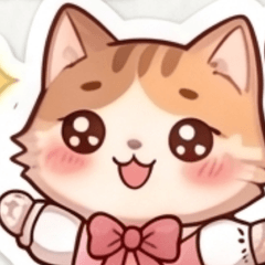 Boy Cat & Girl Cat/stickers for women