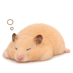 Cuddle Hamster Stickers 2