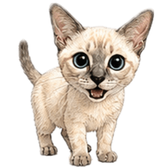 Ume Cat Stickers