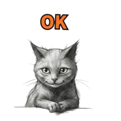Chill Sketch Cat