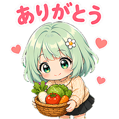Vegemiru-chan Cute Reactions