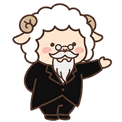 Hitsujii: Polite Daily Stickers