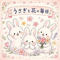 Bunny and Flowers Daily