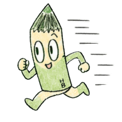 Cozy Cute Pencil Stickers