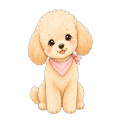 Moko: Fluffy Dog Stickers for Pet Owners