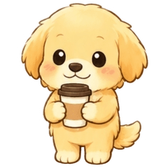 Golden Retriever: Lunch & Break Time