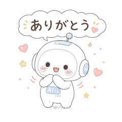 Cute AI-kun Stickers