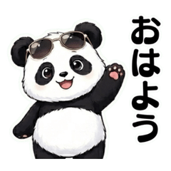 Daily Office Panda Stickers Cute Work