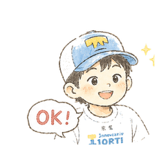 Soft Baseball Boy Daily Stickers