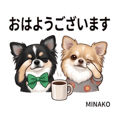 Chihuahua Sibling Mood Stickers Vol.1