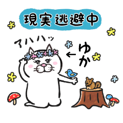 Cat of bad face daily life-YUKA ver-