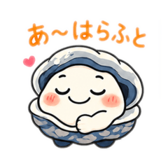 Hiroshima Oyster Dialect Stickers