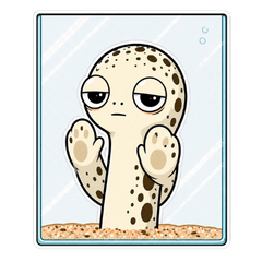 Toxic Garden Eel: Everyday Stickers