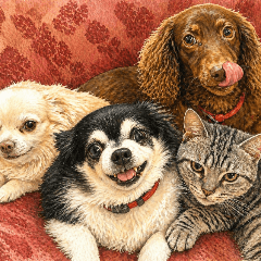 Dogs & Cat Stickers
