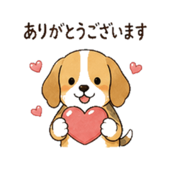 Beagle Daily & Business Stickers