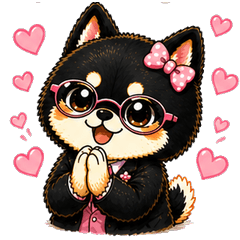 Shiba Glasses Girl Daily 3