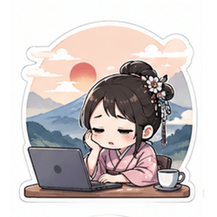 Sakura is working on her assignment