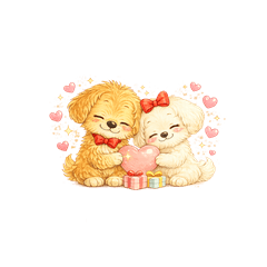 Goro & Honey - Thanks Stickers